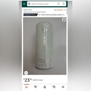 Women’s “Haiku” by AVON products